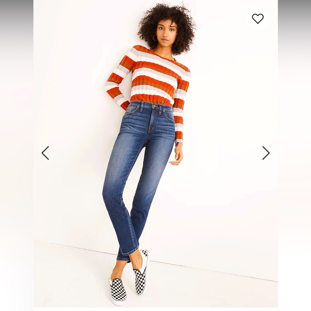 Madewell - Tall Slim Straight Jeans in Hammond Wash
